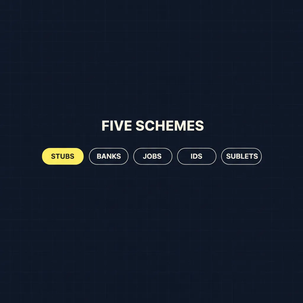 The five common rental application fraud schemes